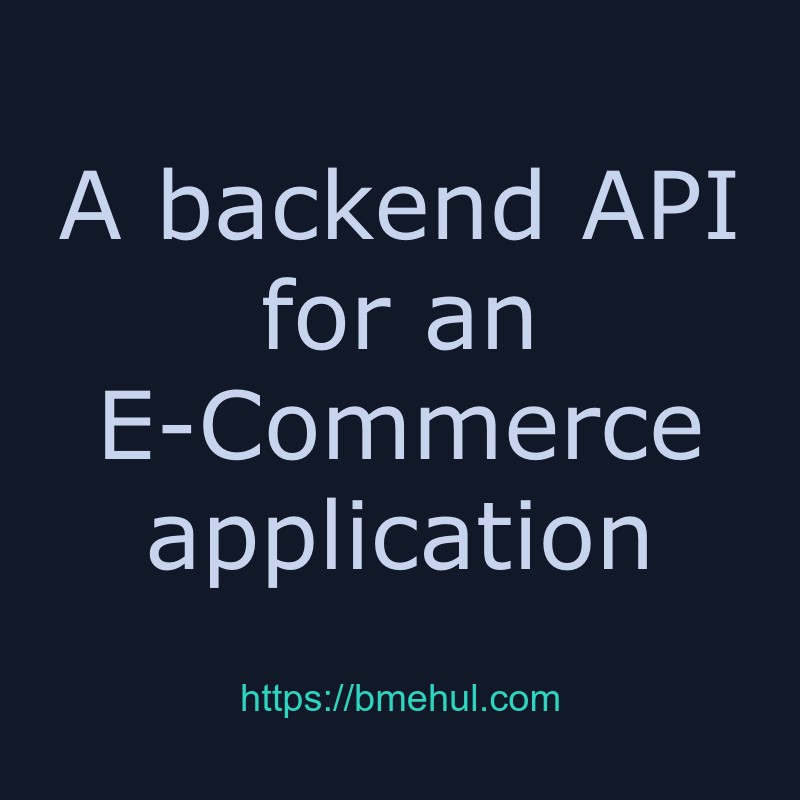 Laravel API - ECommerce