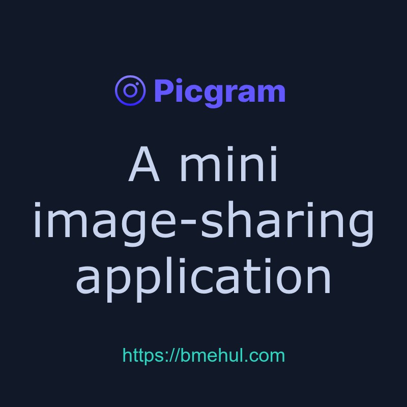 Picgram - Image Sharing